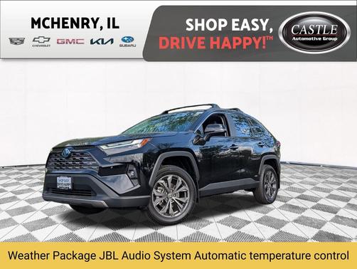 Midnight Black Metallic 2024 Toyota RAV4 Hybrid Limited