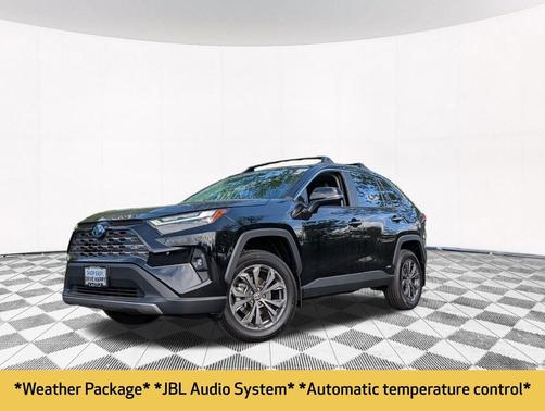 Midnight Black Metallic 2024 Toyota RAV4 Hybrid Limited