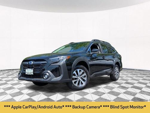 Crystal Black Silica 2025 Subaru Outback Premium