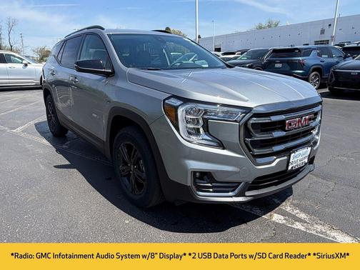 Sterling Metallic 2024 GMC Terrain AWD AT4