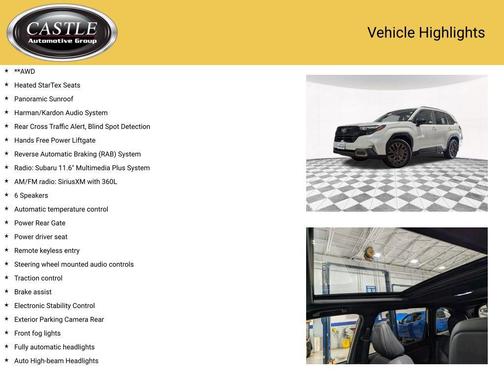 2025 Subaru Forester Sport