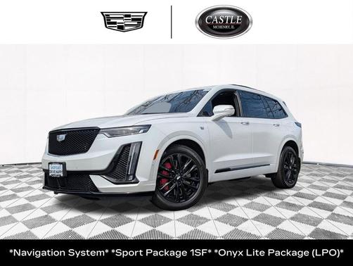 Crystal White Tricoat 2024 Cadillac XT6 Sport AWD