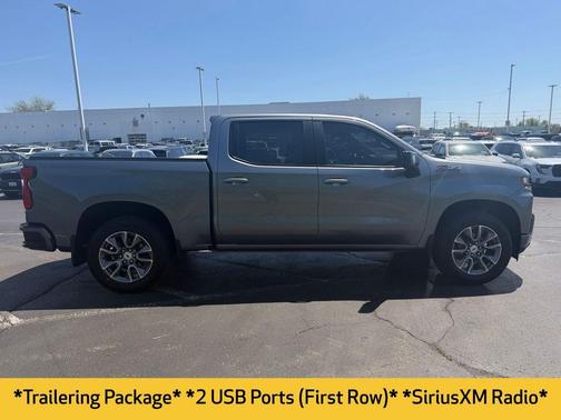 Satin Steel Metallic 2021 Chevrolet Silverado 1500 RST