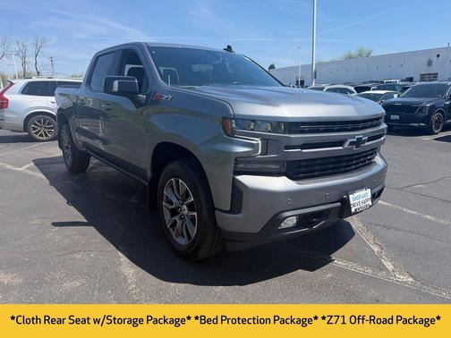 Satin Steel Metallic 2021 Chevrolet Silverado 1500 RST