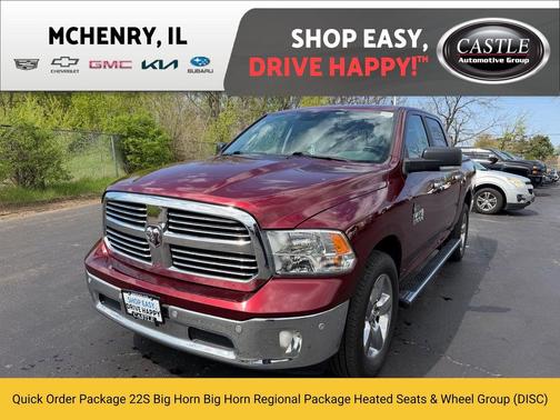Delmonico Red Pearlcoat 2017 RAM 1500 Big Horn