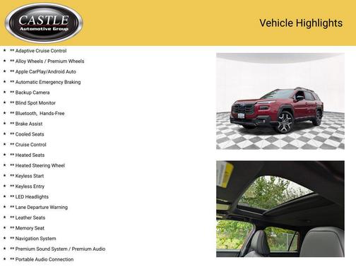 Crimson Red Pearl 2026 Subaru Outback Touring XT