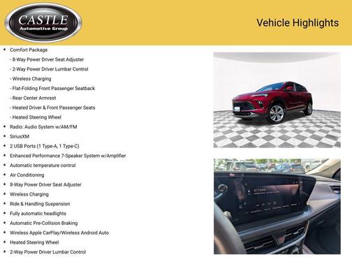 Cinnabar Metallic 2024 Buick Encore GX Preferred