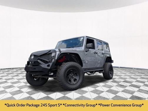 Billet Silver Metallic Clearcoat 2018 Jeep Wrangler JK Unlimited Sport