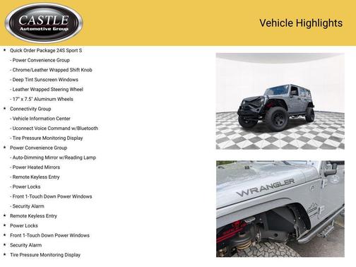 Billet Silver Metallic Clearcoat 2018 Jeep Wrangler JK Unlimited Sport