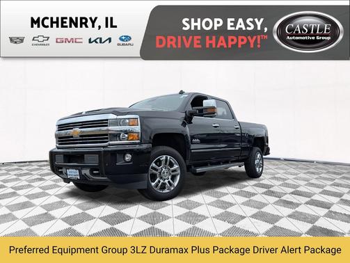 Black 2017 Chevrolet Silverado 2500 High Country