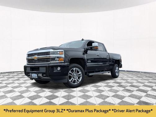Black 2017 Chevrolet Silverado 2500 High Country
