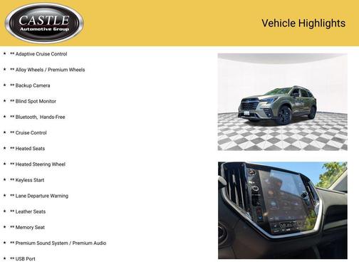 Autumn Green Metallic 2026 Subaru Ascent Premium 7-Passenger