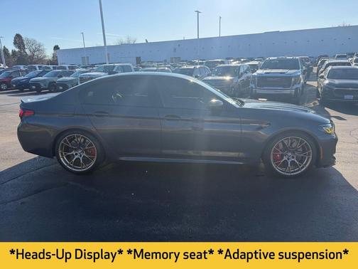 Brands Hatch Grey Metallic 2022 BMW M5 Base