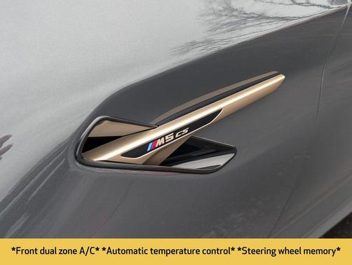 Brands Hatch Grey Metallic 2022 BMW M5 Base