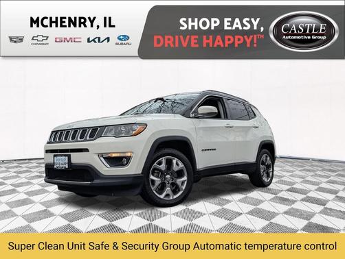 White Clearcoat 2018 Jeep Compass Limited