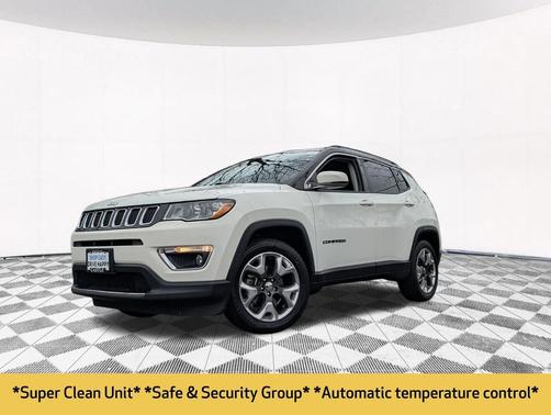 White Clearcoat 2018 Jeep Compass Limited