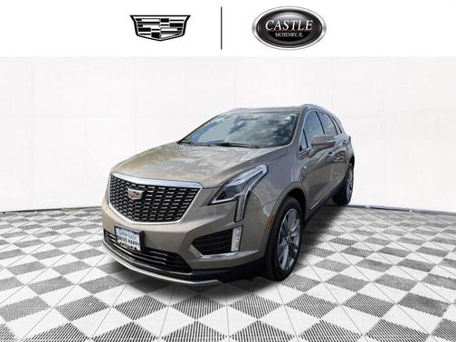 Latte Metallic 2023 Cadillac XT5 Premium Luxury