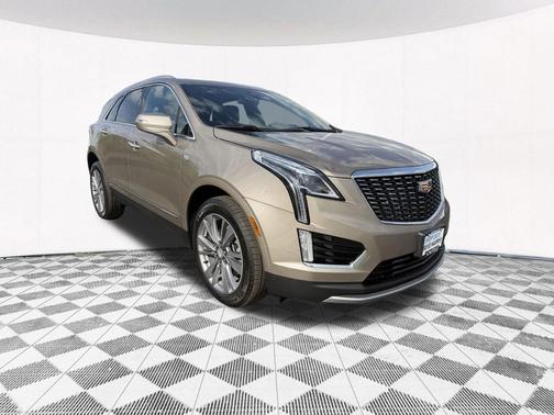 Latte Metallic 2023 Cadillac XT5 Premium Luxury