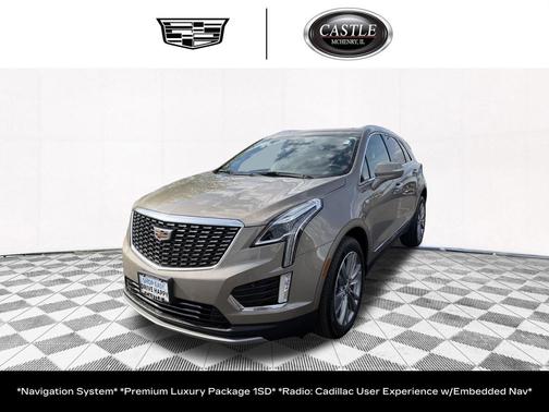 Latte Metallic 2023 Cadillac XT5 Premium Luxury