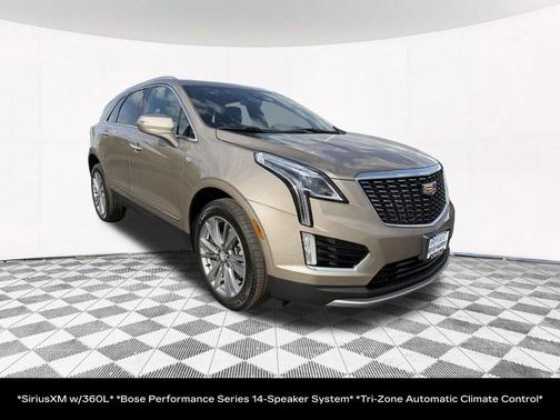 Latte Metallic 2023 Cadillac XT5 Premium Luxury