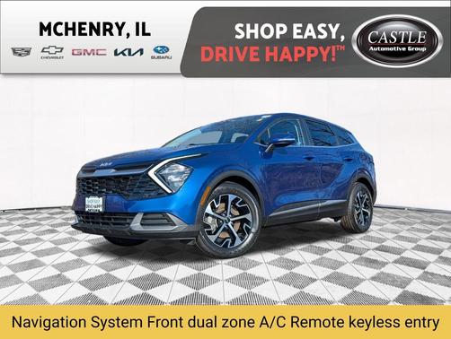 Sapphire Blue 2023 Kia Sportage EX