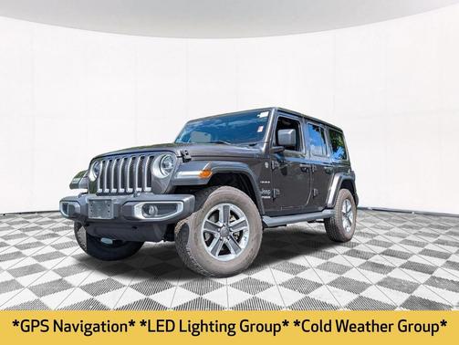 Granite Crystal Metallic Clearcoat 2021 Jeep Wrangler Unlimited Sahara