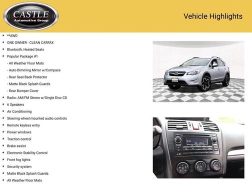 2013 Subaru XV Crosstrek 2.0i Premium
