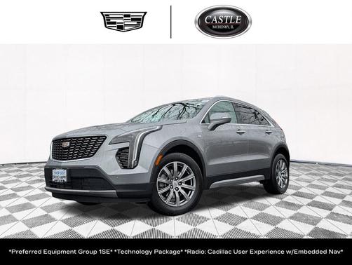 Argent Silver Metallic 2023 Cadillac XT4 Premium Luxury