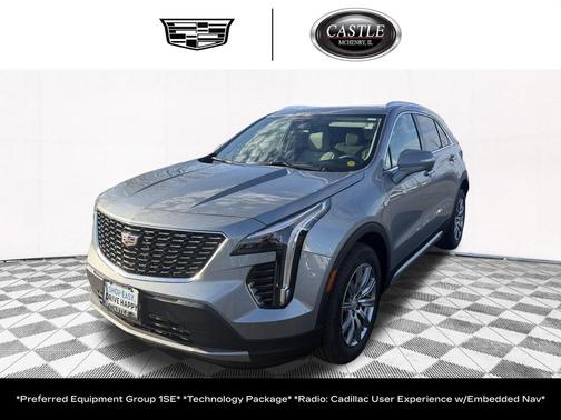 Argent Silver Metallic 2023 Cadillac XT4 Premium Luxury