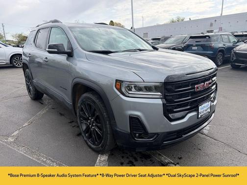 Sterling Metallic 2023 GMC Acadia AWD SLT