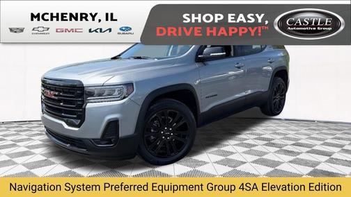 Sterling Metallic 2023 GMC Acadia AWD SLT