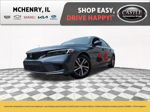 Meteorite Gray Metallic 2022 Honda Civic LX