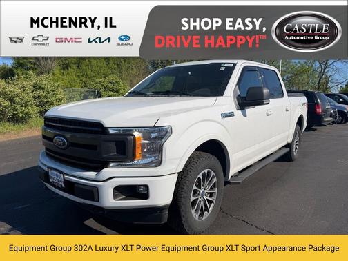 Oxford White 2019 Ford F-150 XLT
