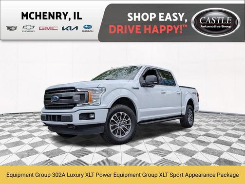 Oxford White 2019 Ford F-150 XLT