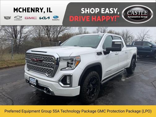 White Frost Tricoat 2020 GMC Sierra 1500 Denali