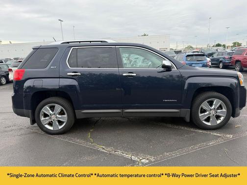 Dark Sapphire Blue Metallic 2015 GMC Terrain SLT-2