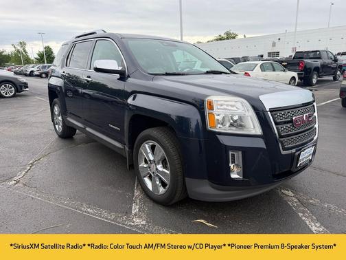 Dark Sapphire Blue Metallic 2015 GMC Terrain SLT-2