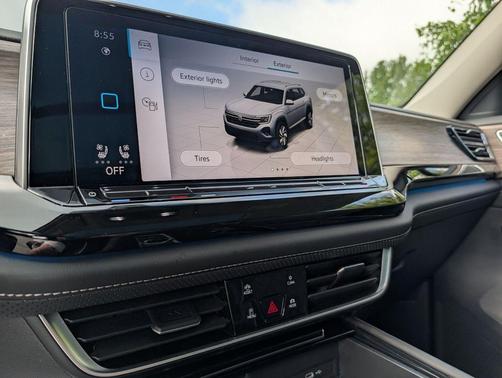 Mountain Lake Blue Metallic 2025 Volkswagen Atlas 2.0T SEL Premium R-Line 4MOTION