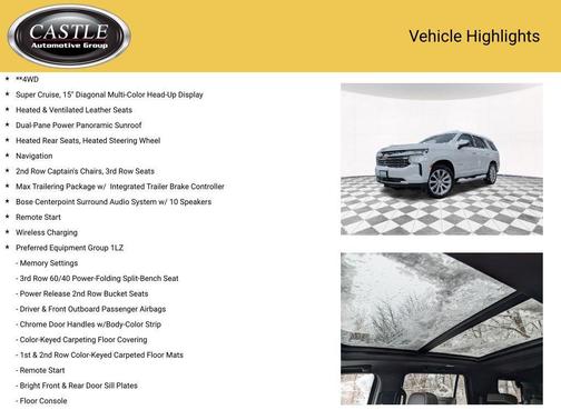 2023 Chevrolet Tahoe Premier