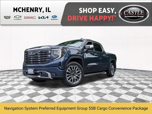 Pacific Blue Metallic 2023 GMC Sierra 1500 Denali Ultimate