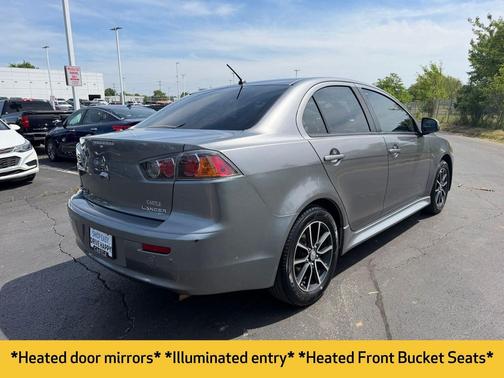 Mercury Gray Pearl 2017 Mitsubishi Lancer SE