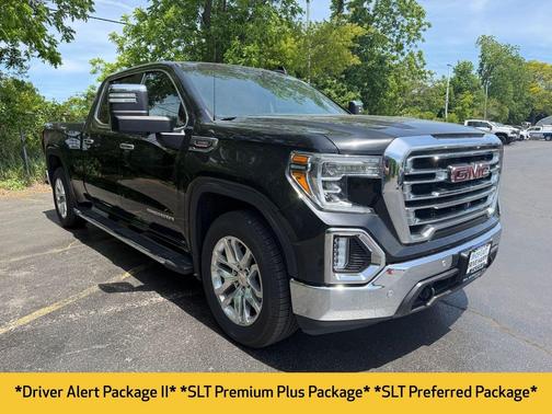 Onyx Black 2021 GMC Sierra 1500 SLT