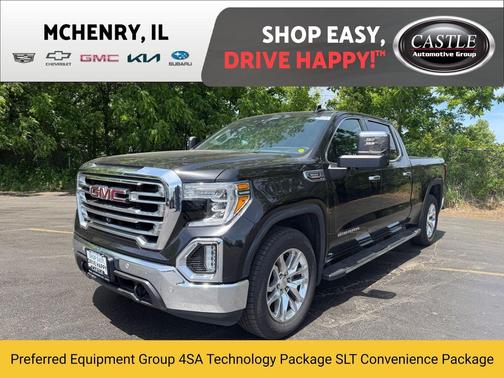 Onyx Black 2021 GMC Sierra 1500 SLT