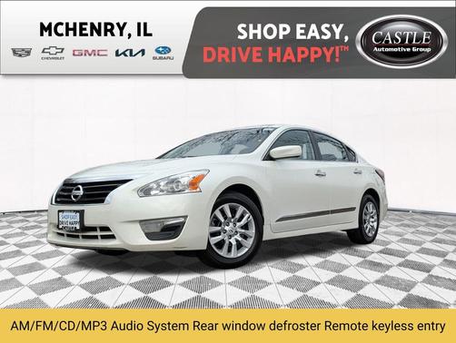 Pearl White 2014 Nissan Altima 2.5 S