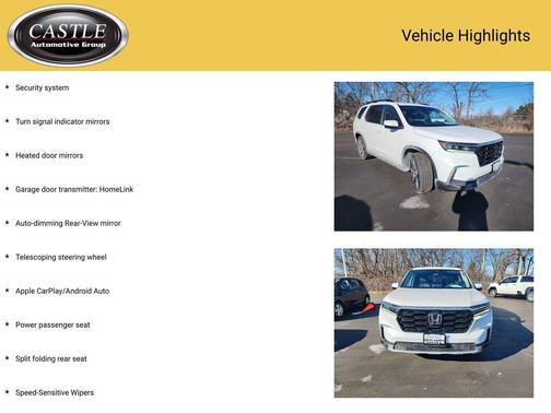 2025 Honda Pilot Touring 8-Passenger