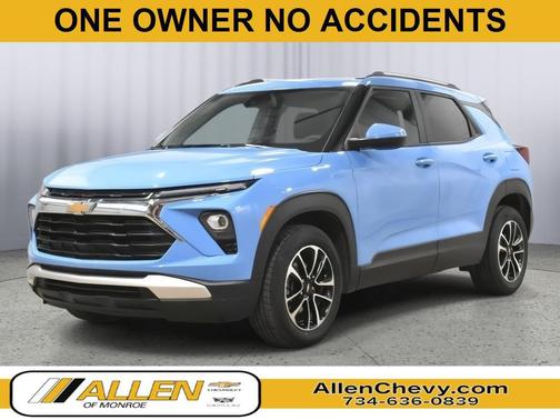 Fountain Blue 2024 Chevrolet Trailblazer LT