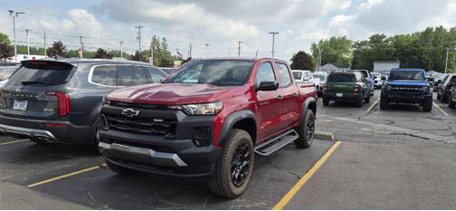 Radiant Red Tintcoat 2026 Chevrolet Colorado Trail Boss
