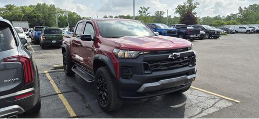 Radiant Red Tintcoat 2026 Chevrolet Colorado Trail Boss