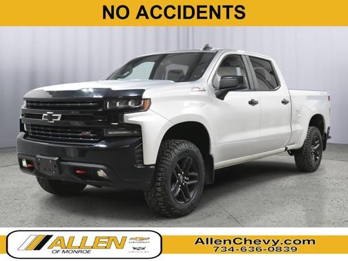 Silver Ice Metallic 2022 Chevrolet Silverado 1500 Limited LT Trail Boss
