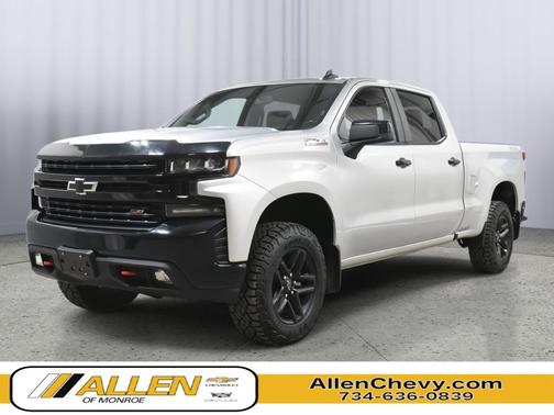 Silver Ice Metallic 2022 Chevrolet Silverado 1500 Limited LT Trail Boss